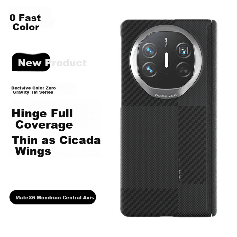 Defense Maska za mobilni telefon Mate X6, Crna