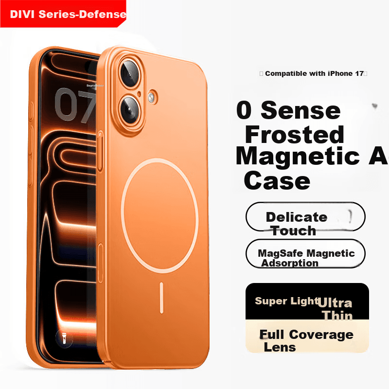 Divi Maska za mobilni telefon Apple Iphone 17, Narandžasta