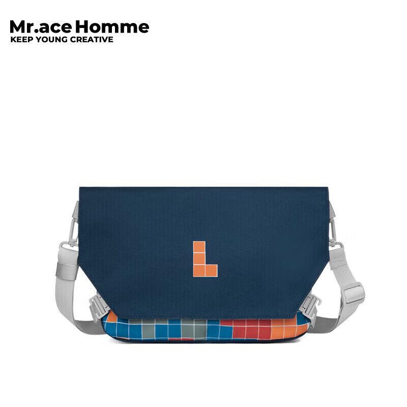 Mr.ace Homme Ženska torba, Teget