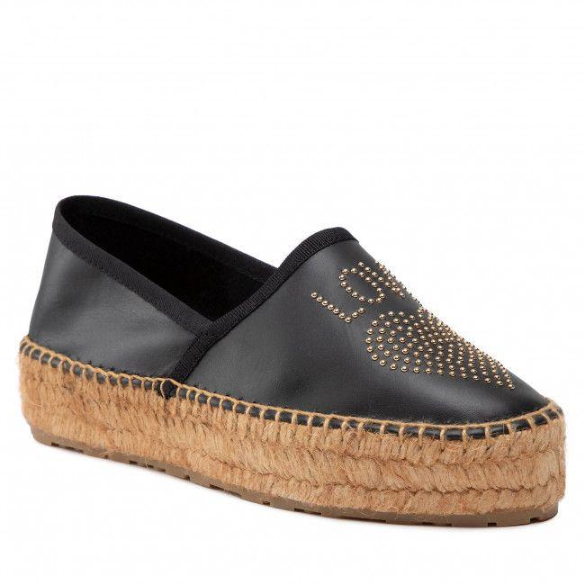 Love Moschino Ženske espadrile, Crne