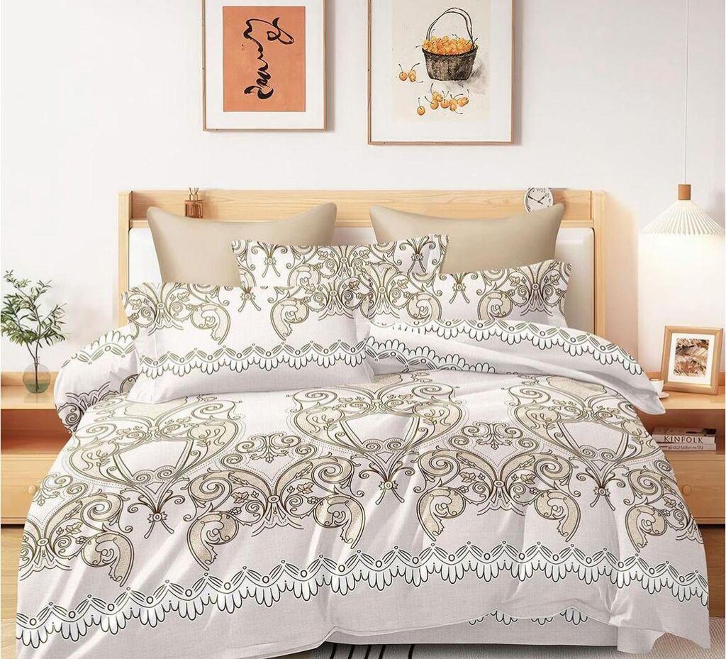 Minnah Dream Set posteljine Stella, Bambus, 200x220 cm cm, Šareni