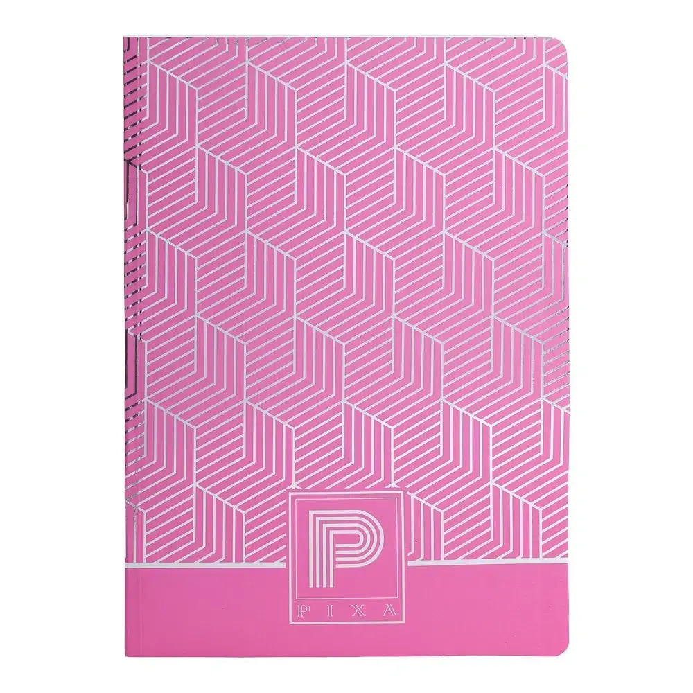 Play Sveska Pixa, A4, Kvadratići, Ljubišasta