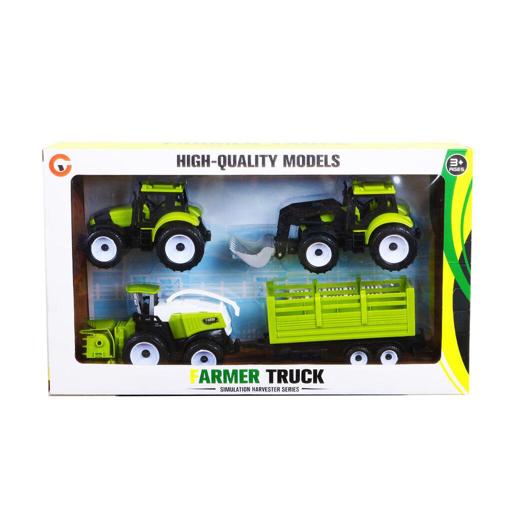 Jungle Igračka kamion 9972-20B, 3 komada, Zelena