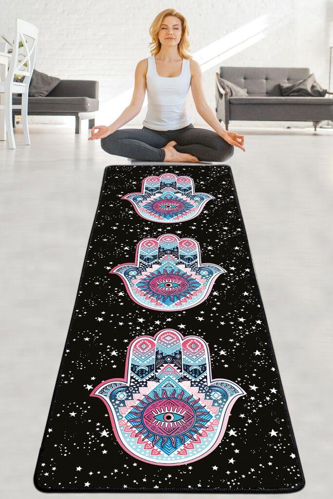 Vital and Vivid Prostirka za jogu Plenty, 60x200cm, Šarena