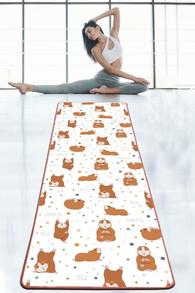 Vital and Vivid Prostirka za jogu Guinea, 60x200cm, Šarena