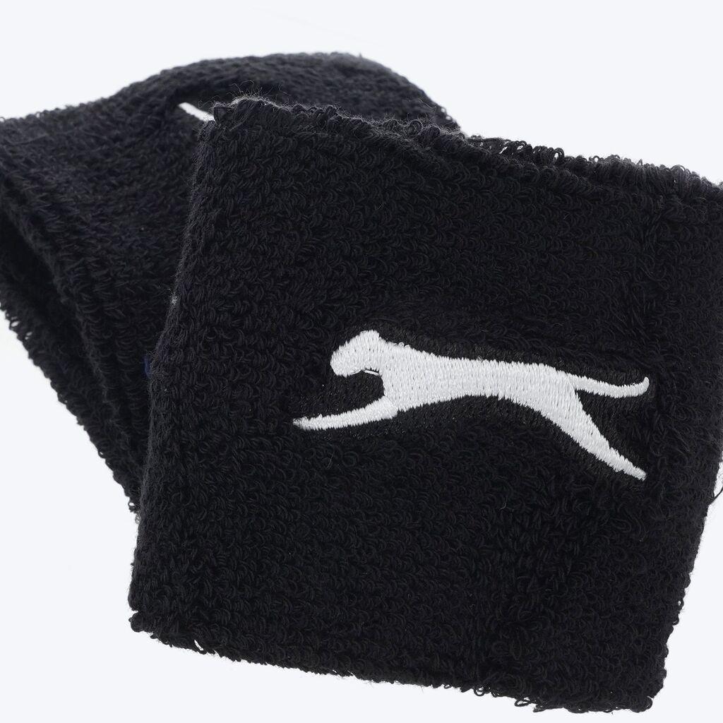 Slazenger Znojnice Szal 2Pk Wristbrand U, Crne
