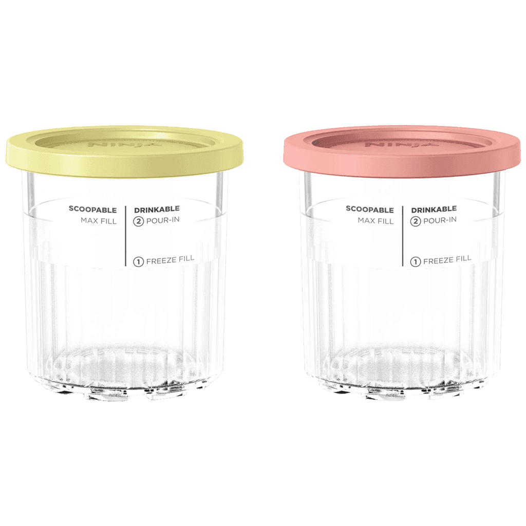 Posude za sladoled Ninja sa poklopcima za NC501, 500 ml, set od 2, providne