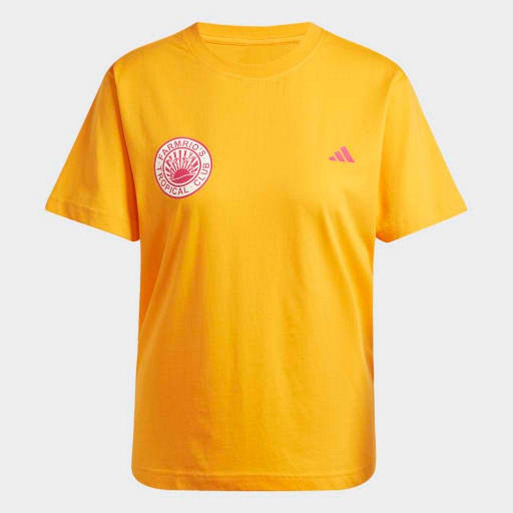 Adidas Ženska Majica kratak rukav farm gfx tee, Narandžasta