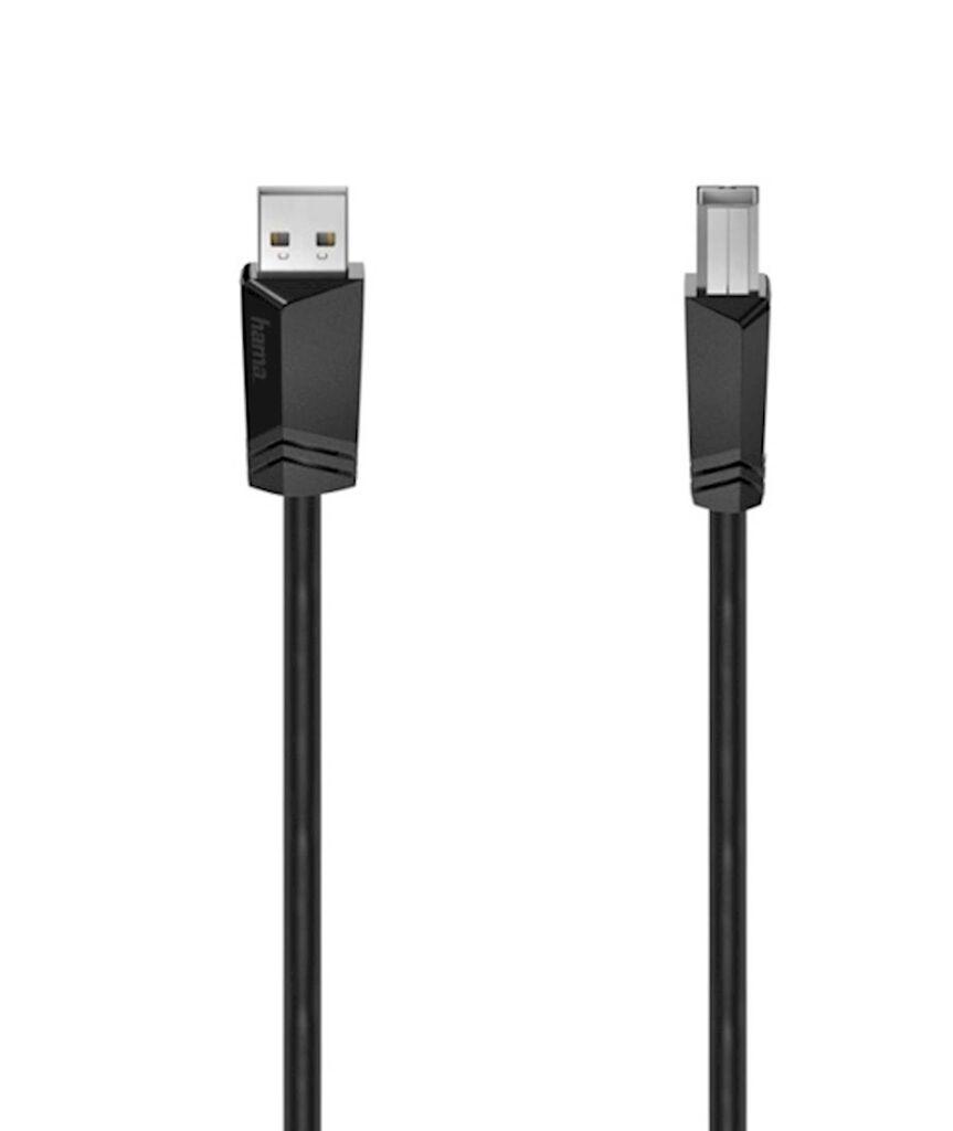 Hama USB kabl, 2.0, 480 Mbit/s, 3 m, crni
