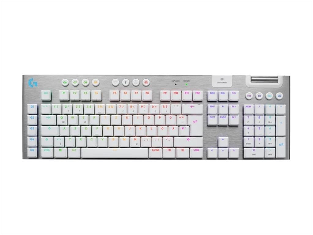 LOGITECH G tastatura mehanička G915X LIGHTSPEED RGB GL taktilna, bela