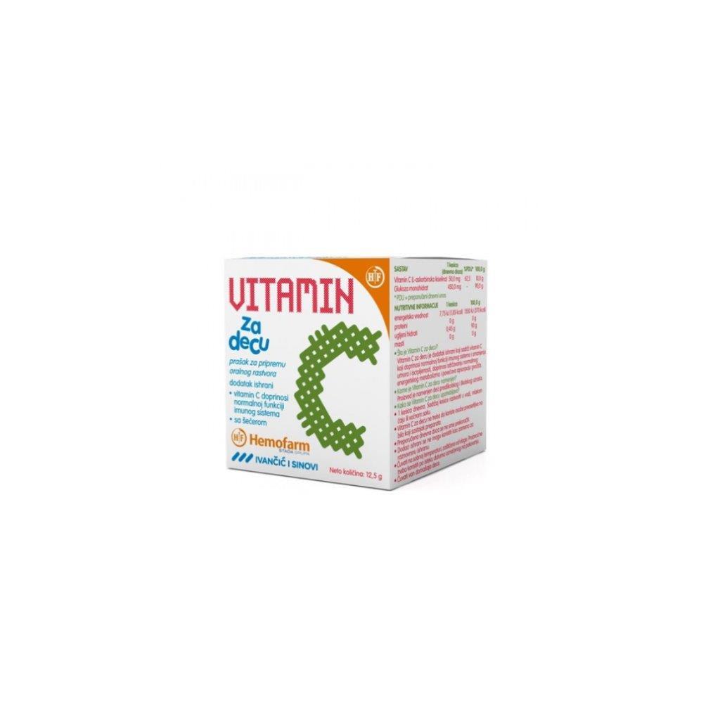Hemofarm Vitamin C 50 za decu, 25 kesica