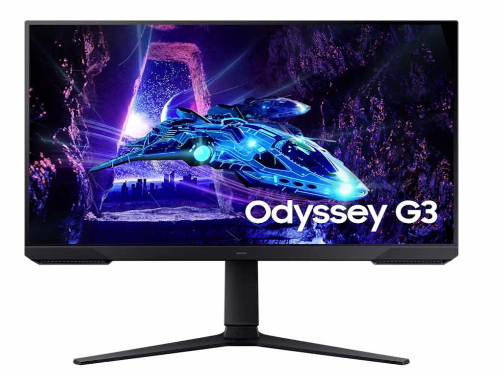 Samsung gaming monitor LS27DG302EUXEN 27"/VA/1920x1080/180Hz/1ms MPRT/HDMI,DP/Freesync/Pivot/VESA/crna