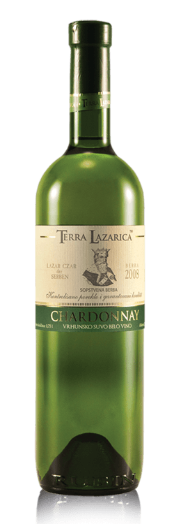 Rubin Belo vino Terra Lazarica Chardonnay, 0.7l