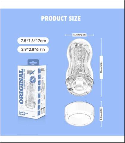 Masturbator Original Portable Dainty Cup, Providni, 16cm