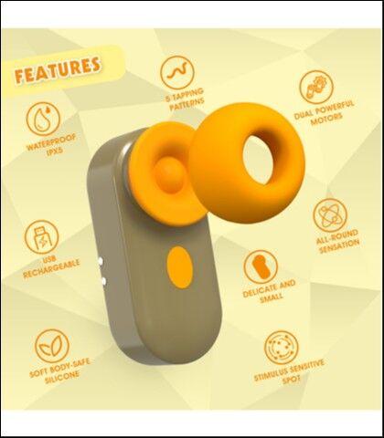 Stimulator klitorisa Earphone, 6cm