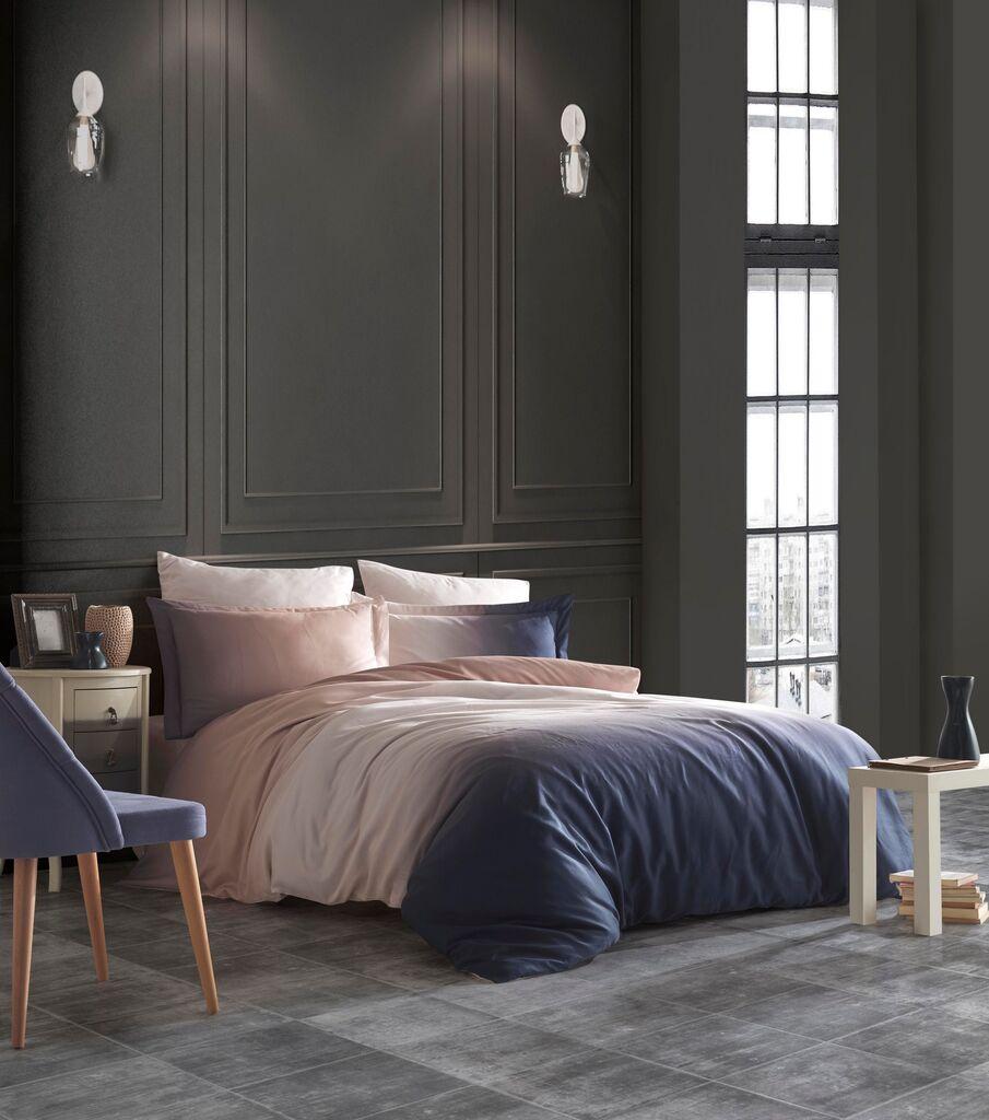 L'essentiel Maison Set posteljine za francuski krevet Satin, 100% pamuk, 200x220 cm, 240x260 cm, 4 jastučnice