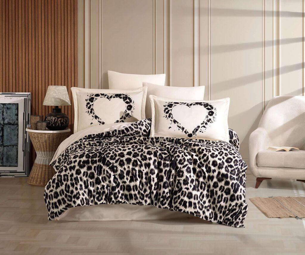 L'essentiel Maison Set posteljine za francuski krevet Satin, 100% pamuk, 200x220 cm, 240x260 cm, 4 jastučnice