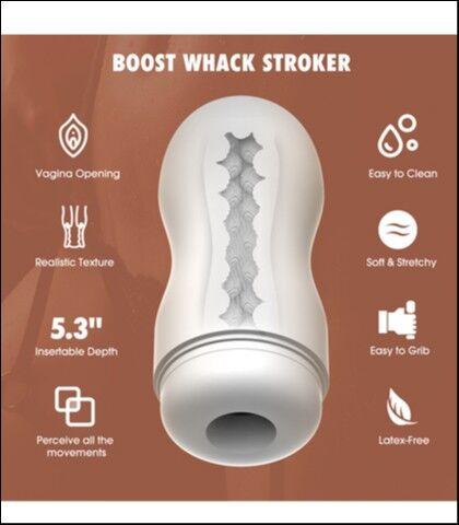 Masturbator Boost Whack Stroker, 16cm