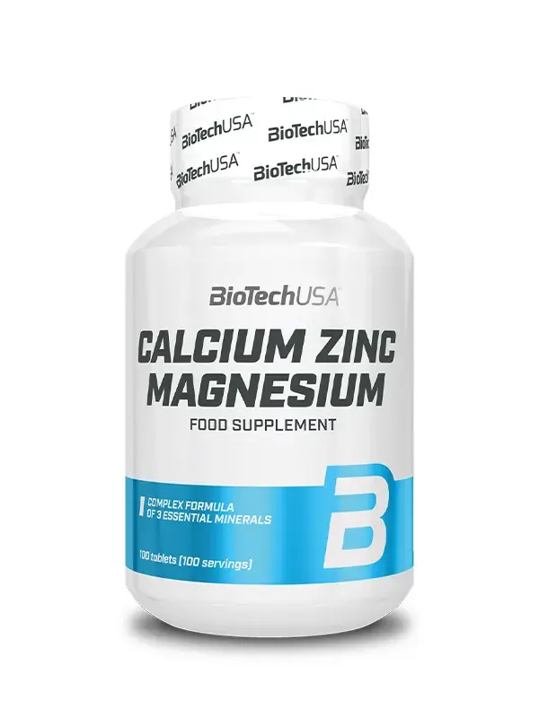BioTechUSA kalciјum cink magneziјum - 100 tableta