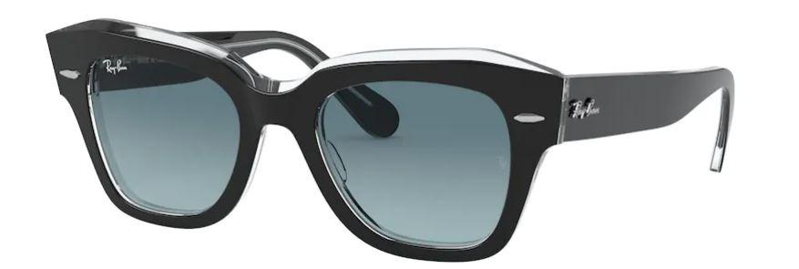 RAY-BAN State Street Muške naočare za sunce 0RB2186 12943M 49, Crno-plave