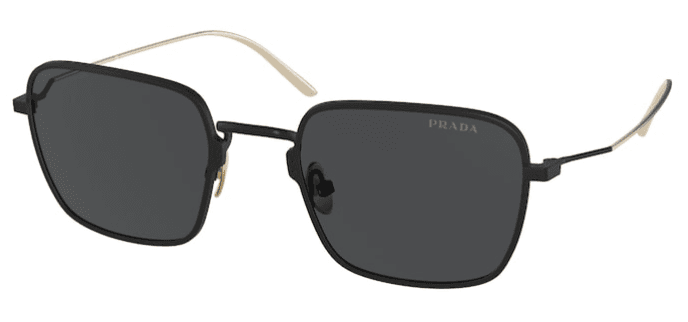 PRADA Titanium Naočare za sunce 0PR 54WS 04Q5S0 52, Crne