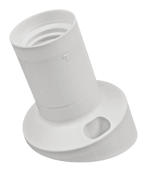 ALING-CONEL Grlo E27 zidno koso bezvijčano, Belo