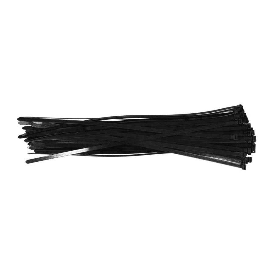 YATO PVC Vezica, 400x7.6mm, Crna, 50 komada