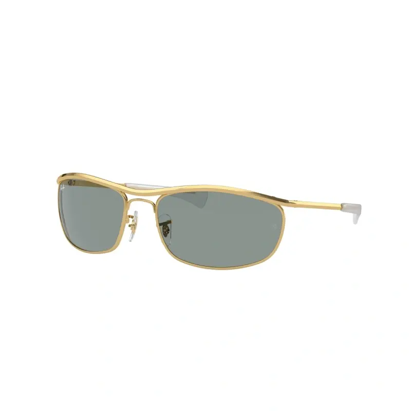 RAY-BAN Olympian I Deluxe Muške naočare za sunce 0RB3119M 001/56 62, Zlatno-sive