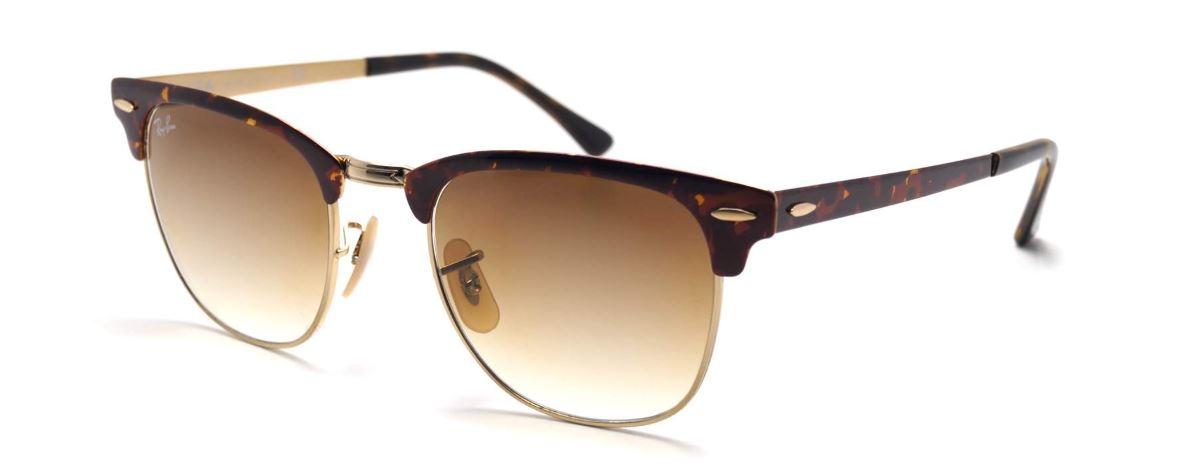 RAY-BAN Clubmaster Metal Muške naočare za sunce 0RB3716 90085151, Braon