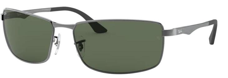 RAY-BAN Muške naočare za sunce 0RB3498 002/71 64, Sivo-zelene