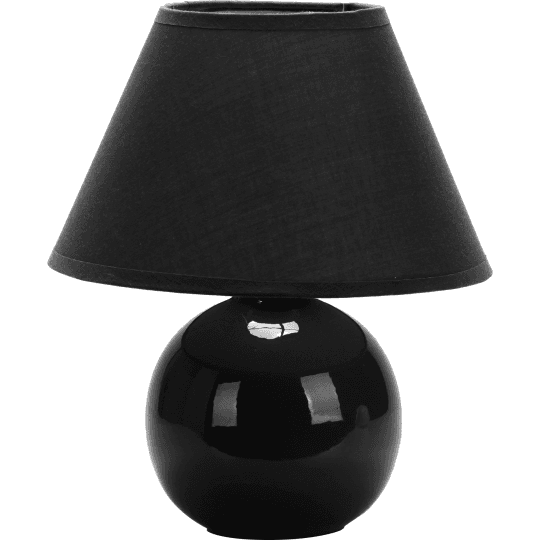 MITEA LIGHTING Keramička stona lampa M1012 1x40W E14, Crna
