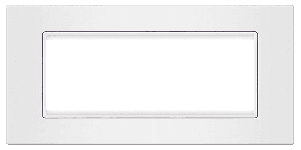 ALING-CONEL Maska za utičnicu 6M EXP BASIC, Bela