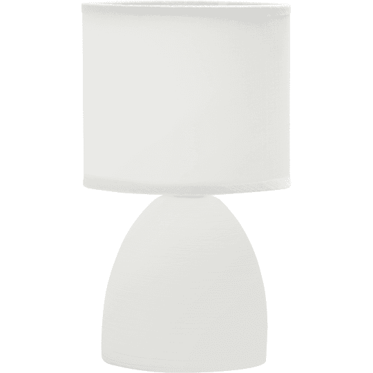 MITEA LIGHTING Keramička stona lampa M1011 1x40W E14, Bela