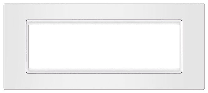 ALING-CONEL Maska za utičnicu 7M EXP BASIC, Bela