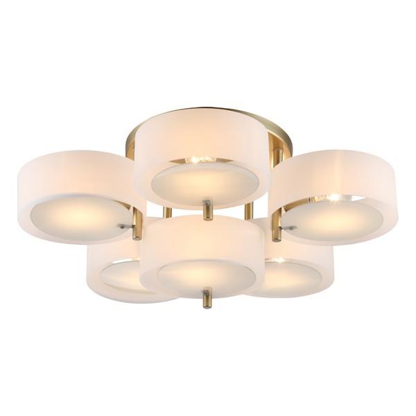 FORMA Plafonska lampa F7030-6C 6xE27 Zlatne boje