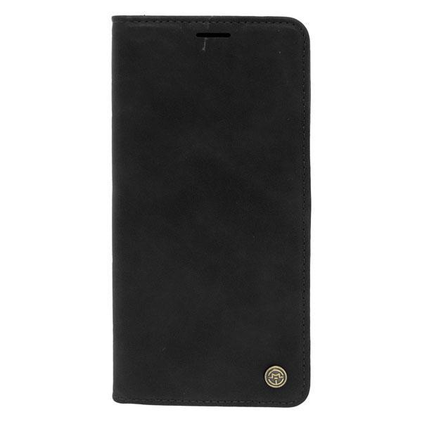 Maska za telefon LEATHER RETRO FLIP za Samsung A73, Crna