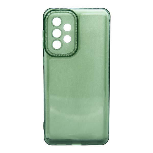 Maska za telefon TRANSPARENT COLOR za Samsung A33, Zelena