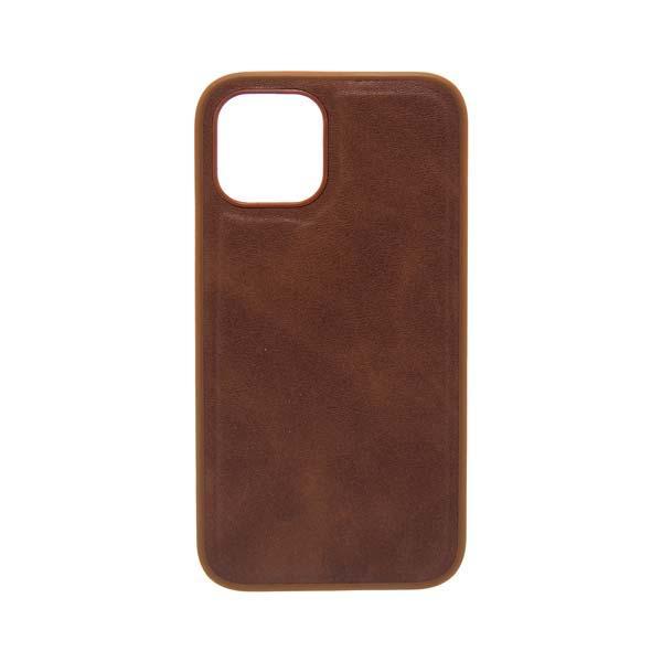 Maska za telefon LEATHER CASE za Iphone 12 Pro brown