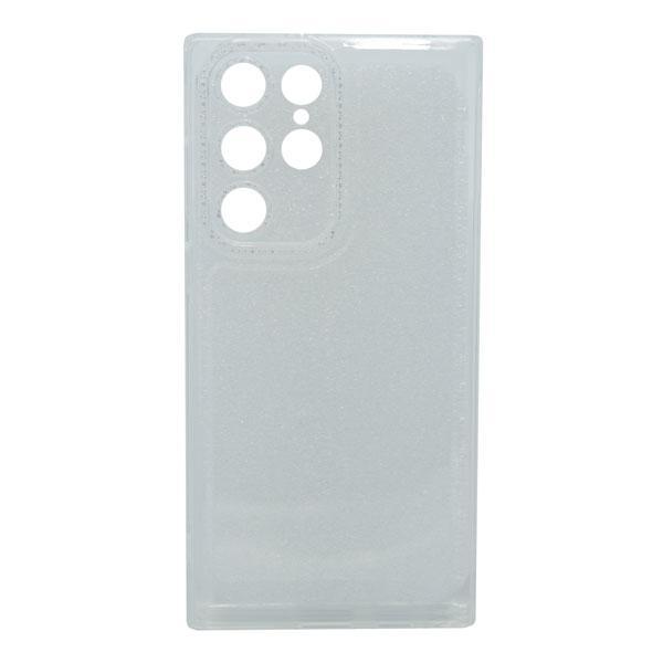 Maska za telefon TRANSPARENT COLOR za Samsung S22 Ultra, Bela