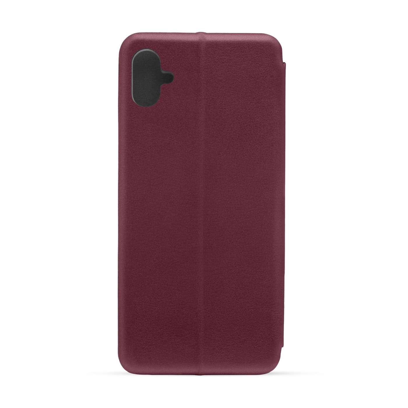 Maska za telefon ROYAL FLIP COVER za Samsung A04E, Bordo