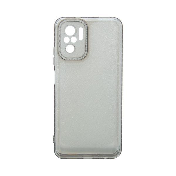 Maska za telefon TRANSPARENT COLOR za Xiaomi Note 10/10s, Siva