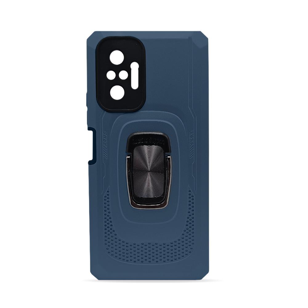 Maska za telefon SPIGEN 5 za Xiaomi Redmi Note 10 Pro 4G, Teget