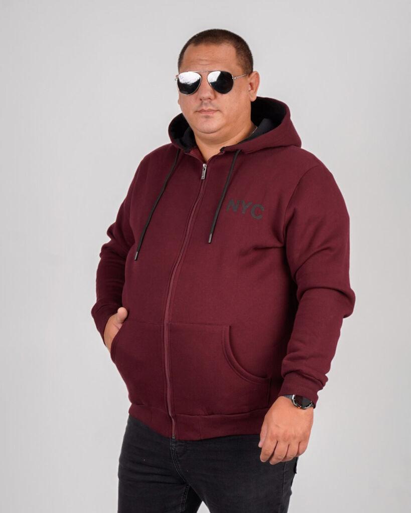 La ForceGrande Muška dukserica SB 24541, Bordo