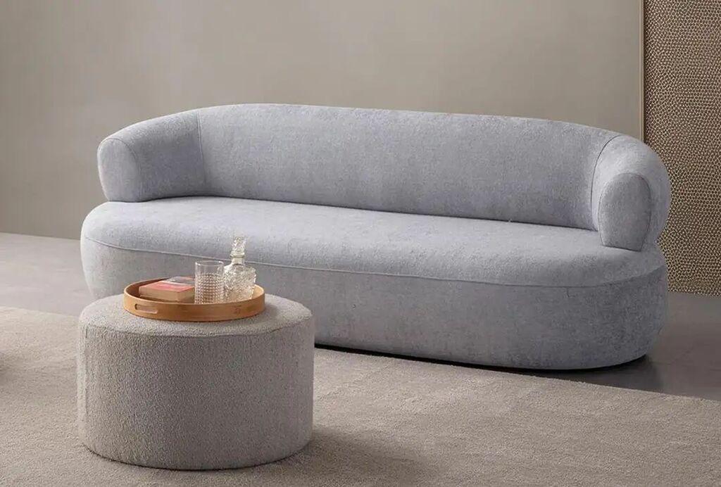 Atelier del Sofa Trosed Roma, 230 cm, Sivi