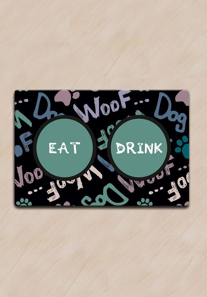 Paws & Whiskers Prostirka za posude Weft, Šarena