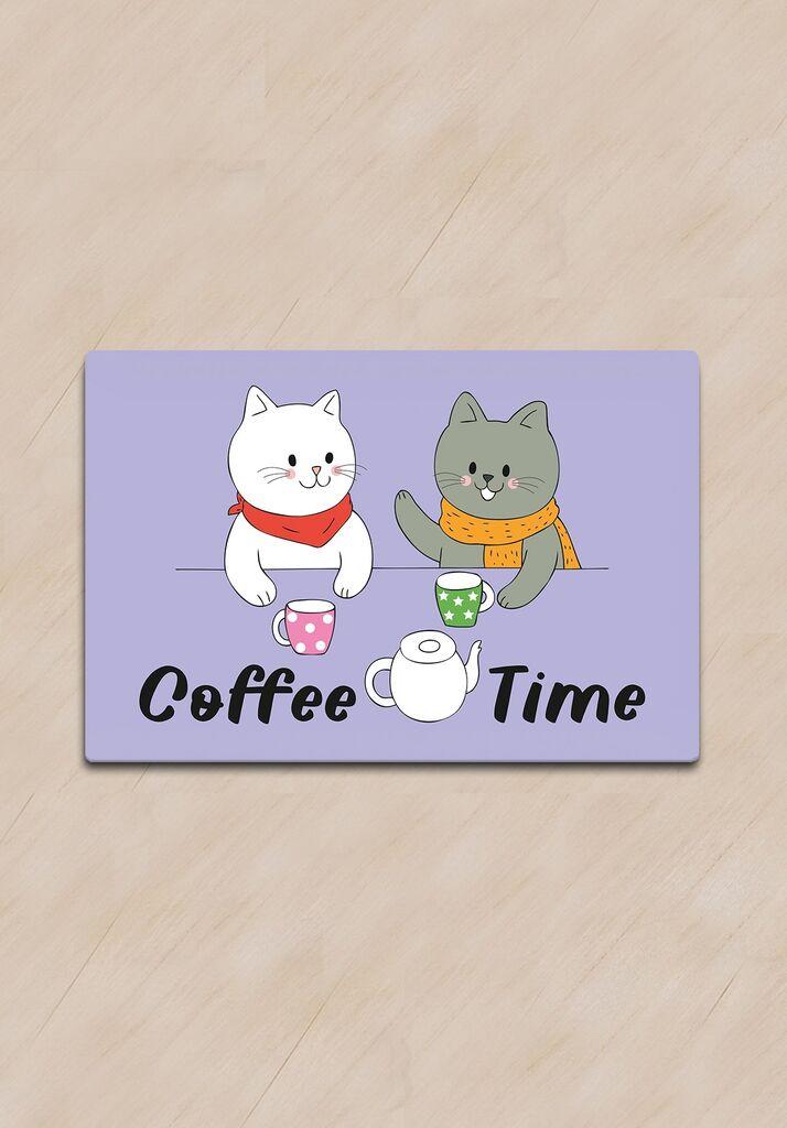 Paws & Whiskers Prostirka za posude Locafe, Šarena