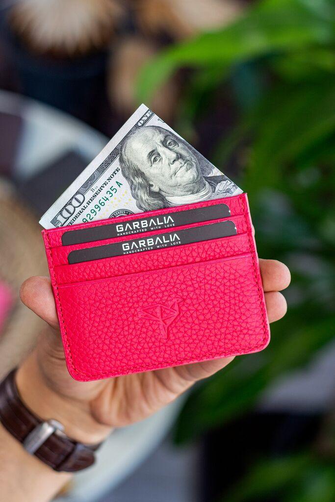 Garbalia Novčanik za kartice Cape, Crveni