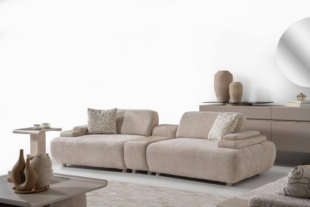 Atelier del Sofa Četvorosed Toscana, 275 cm, Bež