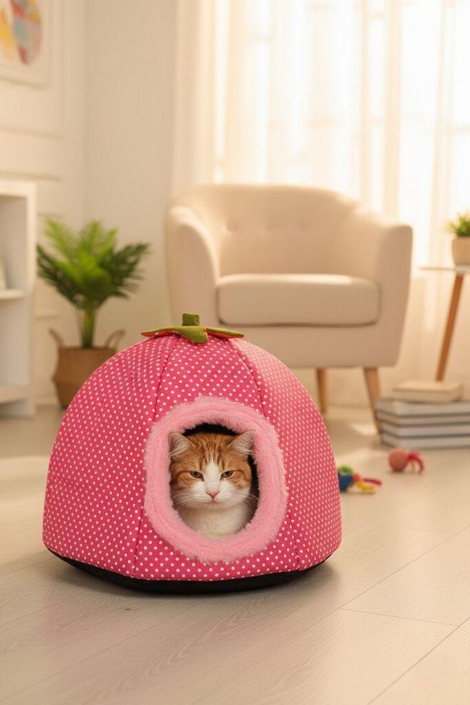 Paws & Whiskers Krevet za mačke Bcps1000, Roze