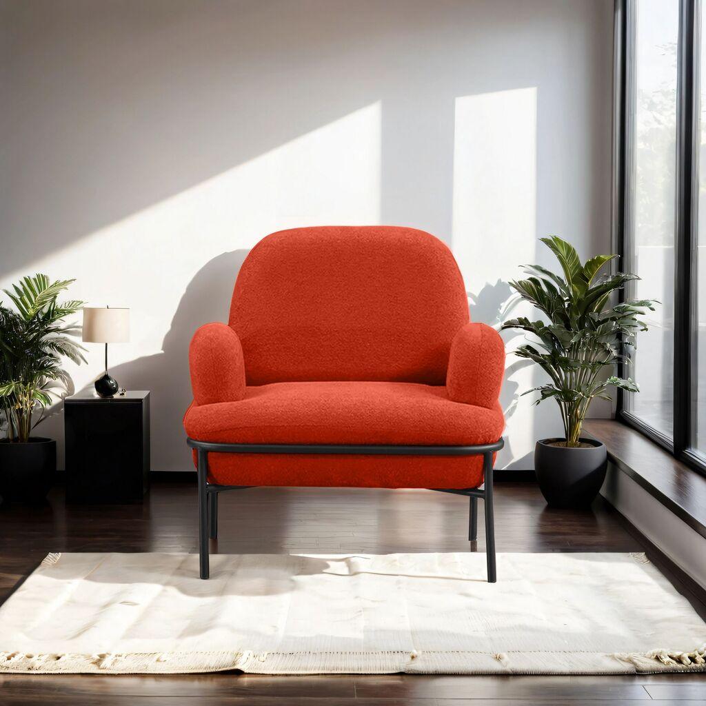 Atelier del Sofa Fotelja Aster, 85 x 80 x 53 cm, Crvena